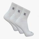 Kit 3 Pares Meias LK Original Cano Médio Alto Longo Algodão Masculino Feminino