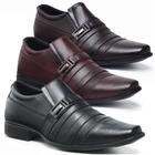 Kit 3 Pares Sapato Social Masculino Moderno Elegante