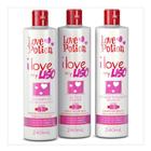 Kit 3 passos i love my liso 240ml - love potion