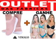 Kit 3 peças = 1 tênis meia vl07 nude + conjunto de lingeries - VIMALO