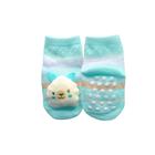 Kit 3 Peças - Meia Pantufa Com Pelúcia Com Sininho Para Bebe