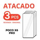 Kit 3 Película De Vidro Temperado 3D Xiaomi Poco X6 Pro +NF