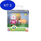 Kit 3 Peppa Pig Amigos E Pets - Susie Ovelha - 2318