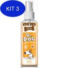 Kit 3 Perfume Dr. Dog Carinho Bom Perfumaria Fina - 120 Ml