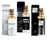 Kit 3 Perfume Masculino Amakha Paris Insigne Smell For Men RB