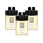 Kit 3 Perfume Men's Club 52 Seductive Eau De Toilette Masculino Colonia 100ml