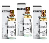 Kit 3 Perfume Rock Masculino Amakha Paris Bolso Ou Bolsa