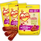 Kit 3 Petisco Bifinho Keldog Criadores Sabor Mix de Cereais e Maçã para Cães 500g - Kelco