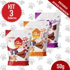 Kit 3 Petisco para Cachorro Bifinho PróCanine 50g