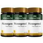 Kit 3 picnogenol pinus pinaster aiton 60+7 cápsulas pele