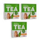 Kit 3 Pipeta Tea Konig - Anti Pulgas Gatos De 4,1Kg Á 8kg
