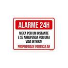 Kit 3 Placas Alarme 24 Horas Mexa Instante E Se Arrependa