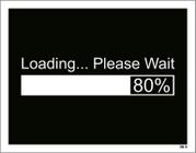 Kit 3 Placas Decorativa - Loading Please Wait