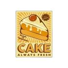 Kit 3 Placas Decorativa Padaria Bolo - Cake Always Fresh