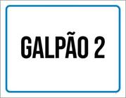 Kit 3 Placas Galpão 2 36X46