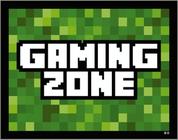 Kit 3 Placas Gaming Zone Quadrada