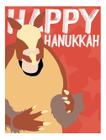 Kit 3 Placas Happy Hanukkah 36X46