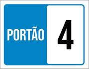 Kit 3 Placas Portão ul 4