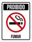 Kit 3 Placas Proibido Fumar 36X46