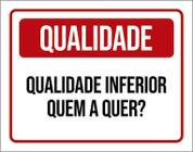 Kit 3 Placas Qualidade Inferior Quem A Quer