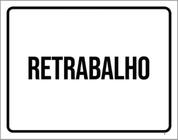 Kit 3 Placas Retrabalho Setor 36X46