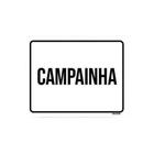 Kit 3 Placas Sinalização Ambiente Campainha