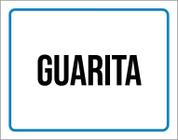 Kit 3 Placas Sinalização - Guarita ul