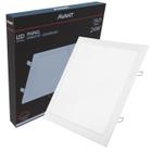 Kit 3 Plafon Led Quadrado Embutir 24w 30x30cm 6500k - Avant