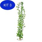 Kit 3 Planta Plástica Para Aquário 50Cm Cod 1083