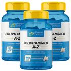 Kit 3 Polivitamínico 500Mg A - Z Profissional 120 Cápsulas - Profissional Beleza