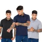 Kit 3 Polos Masculinas para um Visual Versátil Elegante