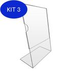 Kit 3 Porta Papel A4 em L - Vertical