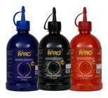 Kit 3 Potes 500ml Tinta Pincel Marcador Quadro Branco