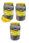 Kit 3 Potes de 1,020 kg Doce de Banana c/ 20un Festa Junina