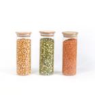 Kit 3 Potes de Vidro Hermetico Oikos com Tampa de Bambu 450ml