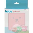 kit 3 potinhos gumy rosa 12603 - Buba