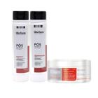 Kit 3 Produtos Pós Química E Proteção Da Cor Vita Derm