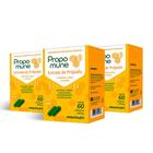 Kit 3 Propomune Própolis Vitamina C Zinco 60 Caps Maxinutri