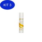 Kit 3 Protetor Labial Vegano 100% Natural E Ogânico 4,5G