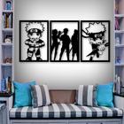 Quadro decorativo emoldurado Itachi Uchiha Akatsuki Naruto Anime para quarto sala