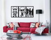 Quadro Decorativo Naruto Desenho Anime Salas Quartos Decorações Com Moldura  G01