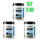 Kit 3 Rações Peixes De Fundo Harmony Fish Extrusada 35g