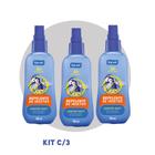 Kit 3 Repelentes Spray Infantil Kids Mosquitos Baruel 100ml