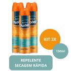 Kit 3 Repelentes Spray Secagem Rápida 150 ml Cada - Above