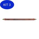 Kit 3 Resistencia Tub. Reta 12L 220 8,2X200Mm 600/110 -