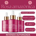 Kit 3 Rosa Amazónica - Ácido Hialurônico + Verisol - Sérum
