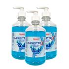 Kit 3 Sabonete Líquido Asseptex Algas Marinhas 500ml Rhenuks