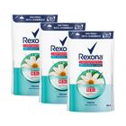 Kit 3 Sabonete Líquido Rexona Antibacterial Fresh Refil com 200ml