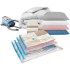 kit 3 Saco A Vacuo Vac Bag Organizador 60x80cm Viagem Mala - Magnow