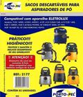 Kit 3 Sacos Aspirador Pó Electrolux FLEX 1400S - Porto Pel